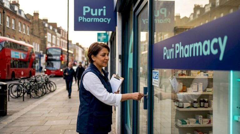 Pharmacist opening West London pharmacy storefront