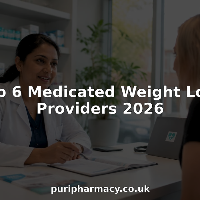 Pharmacist consulting patient on weight loss medication