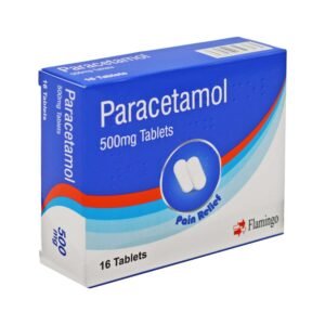 Paracetamol 500mg Tablets – 16 Tablets