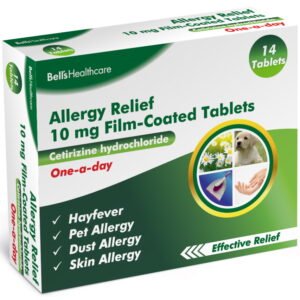 Cetirizine 10mg Allergy Relief Tablets